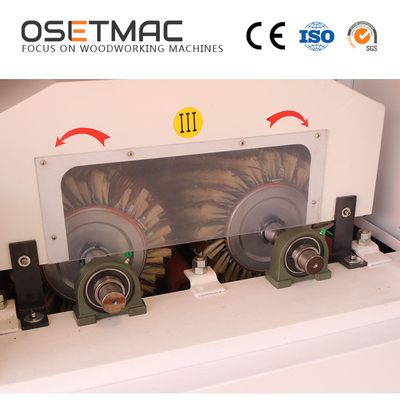 DT1000-6S OSETMAC Heavy MDF Panel Woodworking Brush Sanding Machine Weight KG 2000 kg